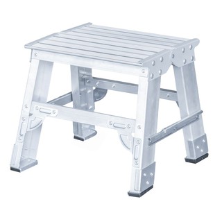 ALUMINUM STEP STOOL SANKI SUPER HEAVY DUTY 1-STEP บันไดอะลูมิเนีย SANKI SUPER HEAVY 1 ขั้น บันไดทรงA บันได เครื่องมือช่า