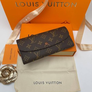 Louis vuitton wallet mono สีน้ำตาล Grade vip Size 19cm  อปก.fullboxset
