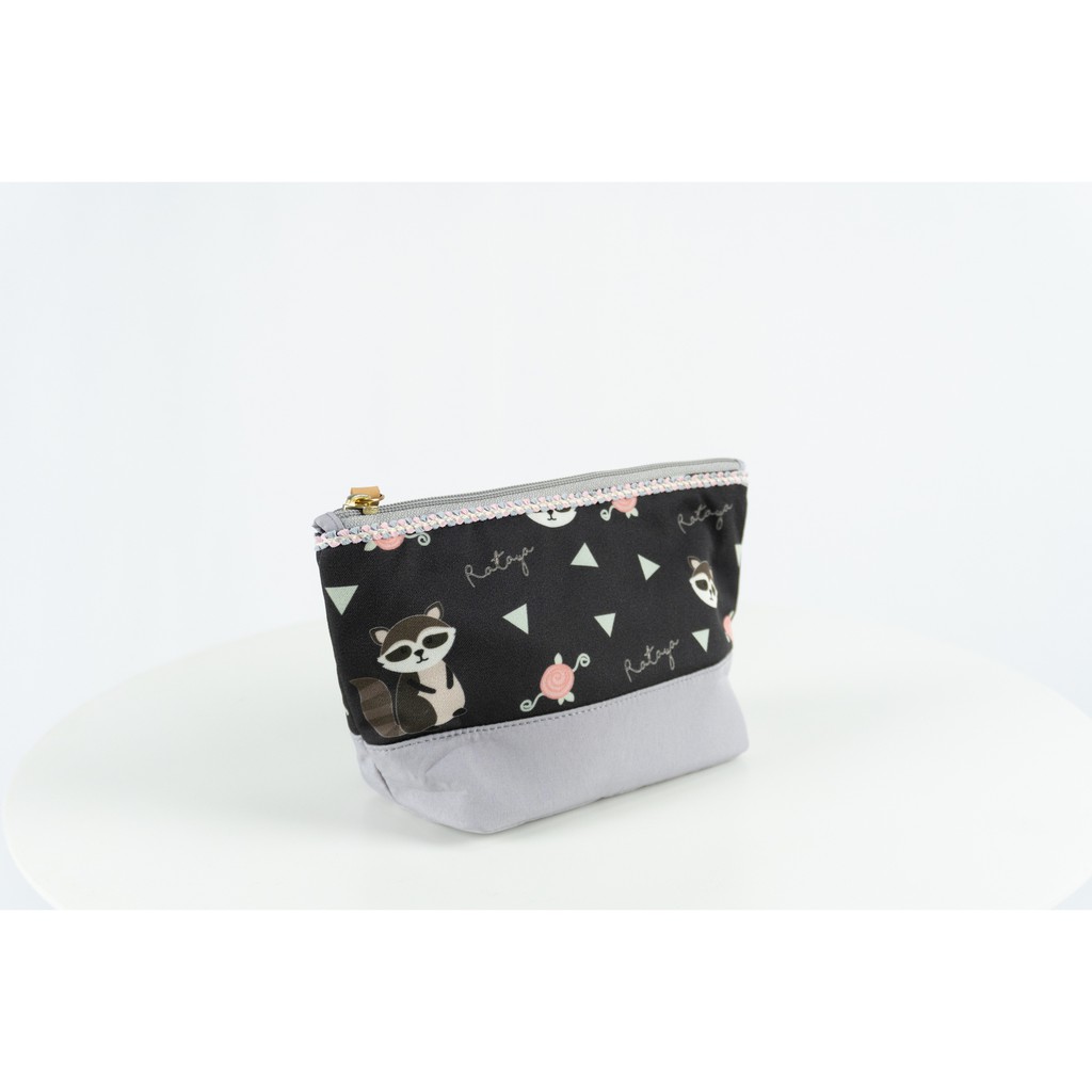 rataya-กระเป๋าใส่เครื่องสำอางและของจุกจิก-rose-racoon-accessories-bag