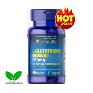 ภาพหน้าปกสินค้าPuritan\'s Pride L-Glutathione 250 mg / 60 Capsules ที่เกี่ยวข้อง