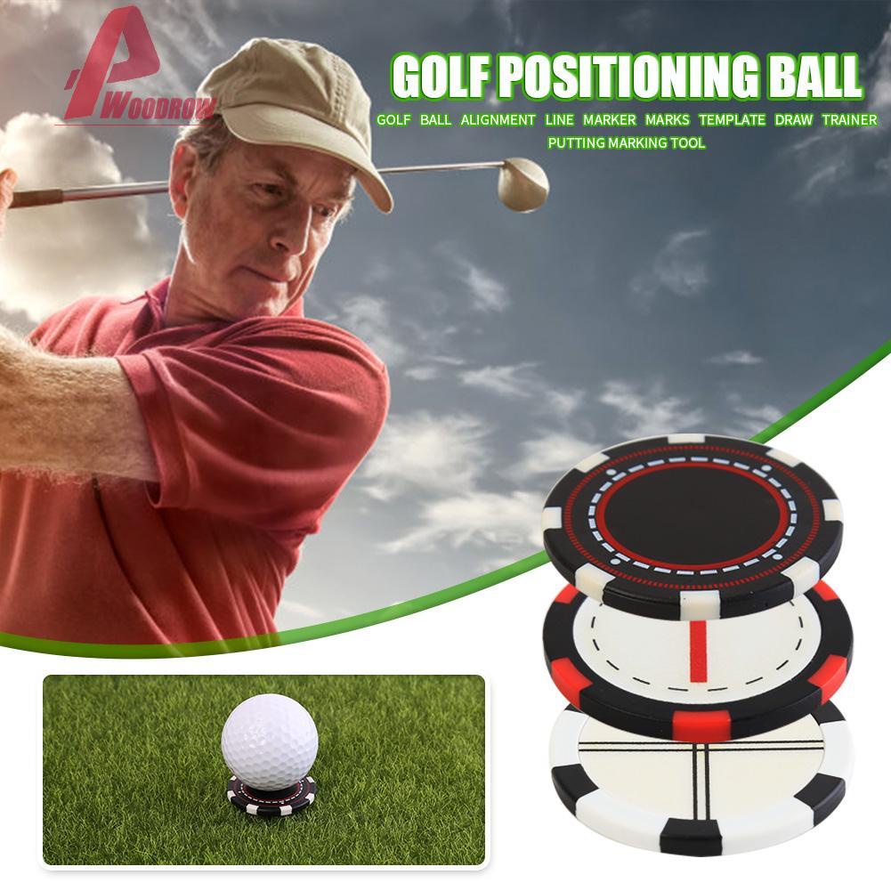 ภาพสินค้าWO Golf Ball Alignment Line Marker Mark Draw Linear Putt Positioning Ball Mark จากร้าน woodrow.th บน Shopee ภาพที่ 5