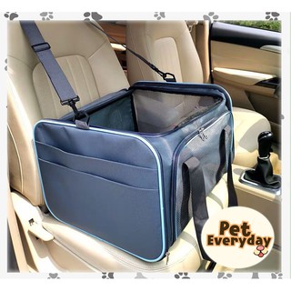 ✨New กระเป๋าที่นั่งสัตว์เลี้ยง ขนาดใหญ ที่นั่งน้องหมาในรถยนต์ เบาะนั่งในรถยนต์สุนัข กระเป๋าสุนัขพกพา คอกพกพา