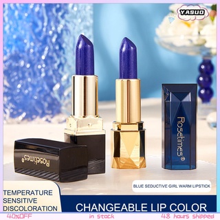 ภาพหน้าปกสินค้าCOD Beauty Cosmetics Makeup หลายพันคนลิปบาล์มหลายพันสี Moisturizing Blue Rose Temperature Change Lipstick ที่เกี่ยวข้อง