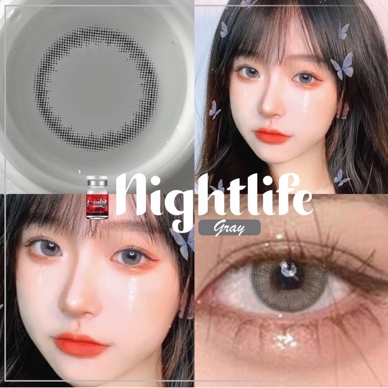 nightlife-gray-lovely-lens-ขนาดมินิ-mini-เลนส์จดทะเบียนเป็นเครื่องมือทางแพทย์-เลนส์เกาหลีนำเข้าถูกต้อง