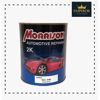 ภาพหน้าปกสินค้าสีพ่นรถยนต์มอริสัน MORRISON 2K ซึ่งคุณอาจชอบราคาและรีวิวของสินค้านี้