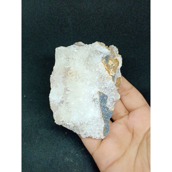 calcite-แคลไซต์-cal11-cluster-ผลึกขาวใส-แร่ธรรมชาติ