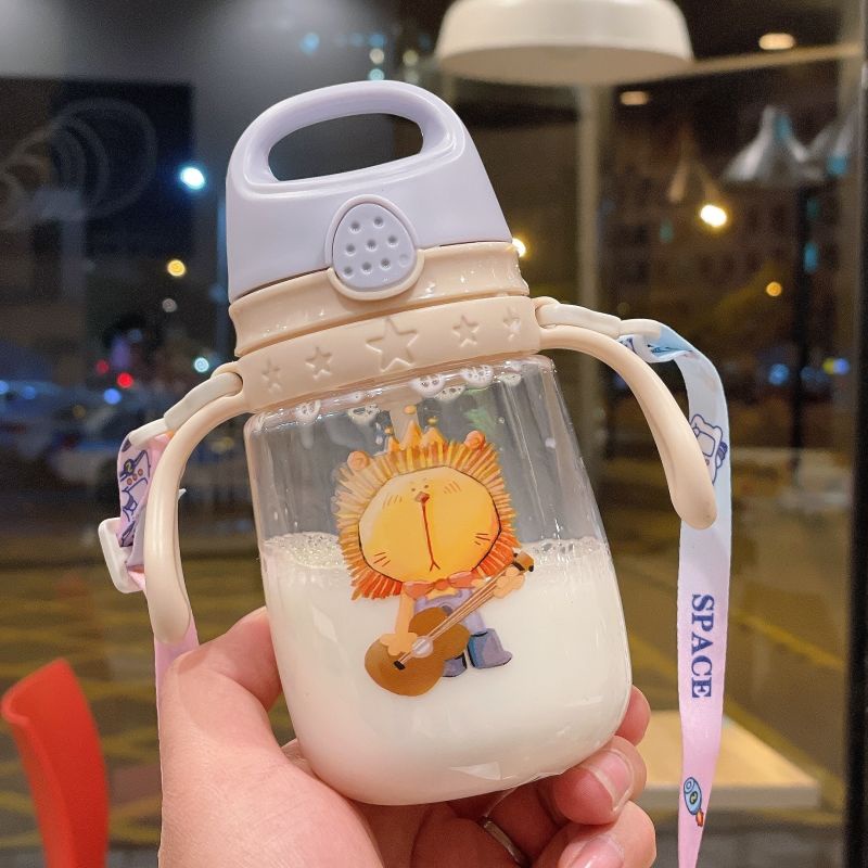 แก้วหัดดื่มกันสำลัก-ไม่ดูดไม่ไหล-250-300-ml-รุ่นมีสายคล้อง-แก้วหัดดื่ม-ขวดน้ำกันสำลัก-ขวดนม-แก้วน้ำเด็ก