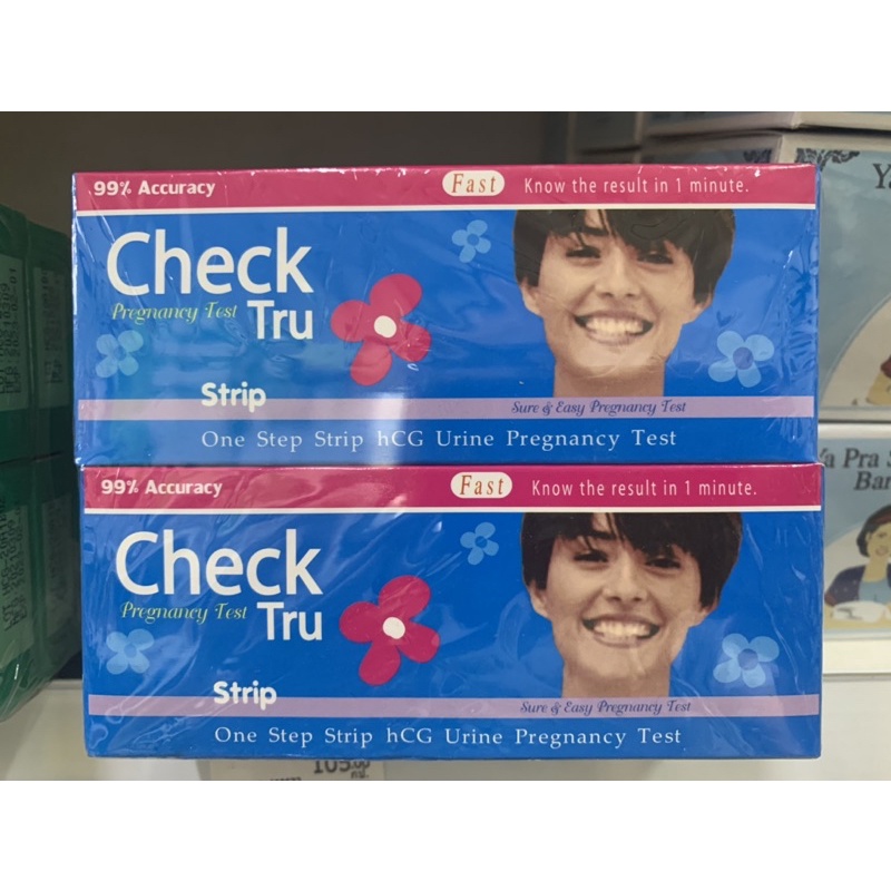 Check Tru ชุดทดสอบ การตั้งครรภ์ แบบจุ่ม Pregnancy test มี 4 สี เลือกสี ...