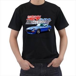 [S-5XL]เสื้อยืดแขนสั้นลําลอง คอกลม พิมพ์ลายการ์ตูนอนิเมะ Wangan Midnight คุณภาพสูง เหมาะกับใส่กลางแจ้ง สไตล์ญี่ปุ่น สําห