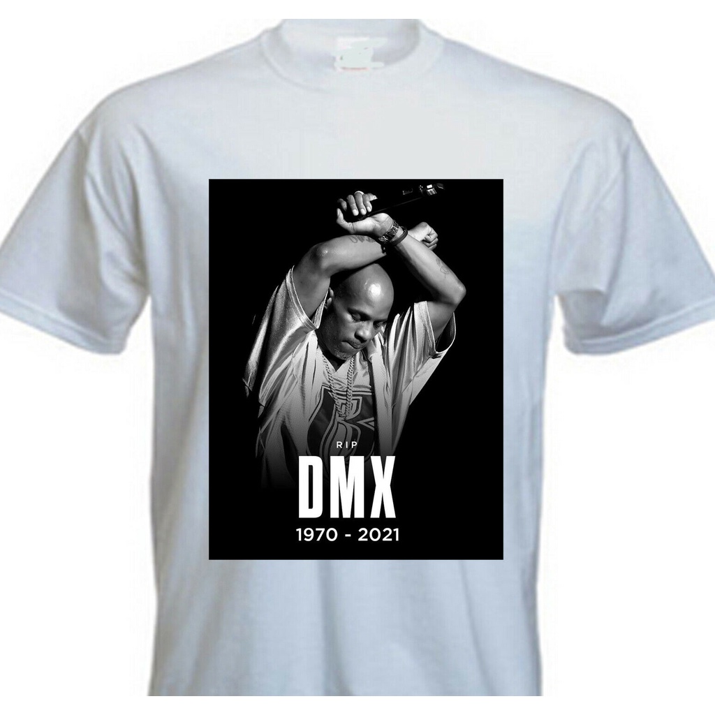 เสื้อยืด-พิมพ์ลายกราฟิก-rapper-dmx-s-4xl-the-power-to-rest-never-die-legend