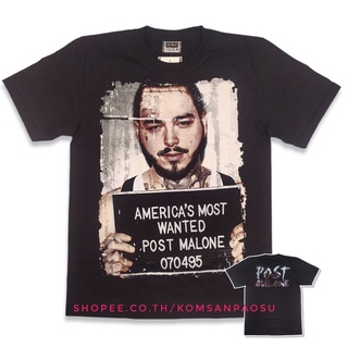 ⊕❧﹍เสื้อยืด postmalone posty เสื้อวง post malone posty