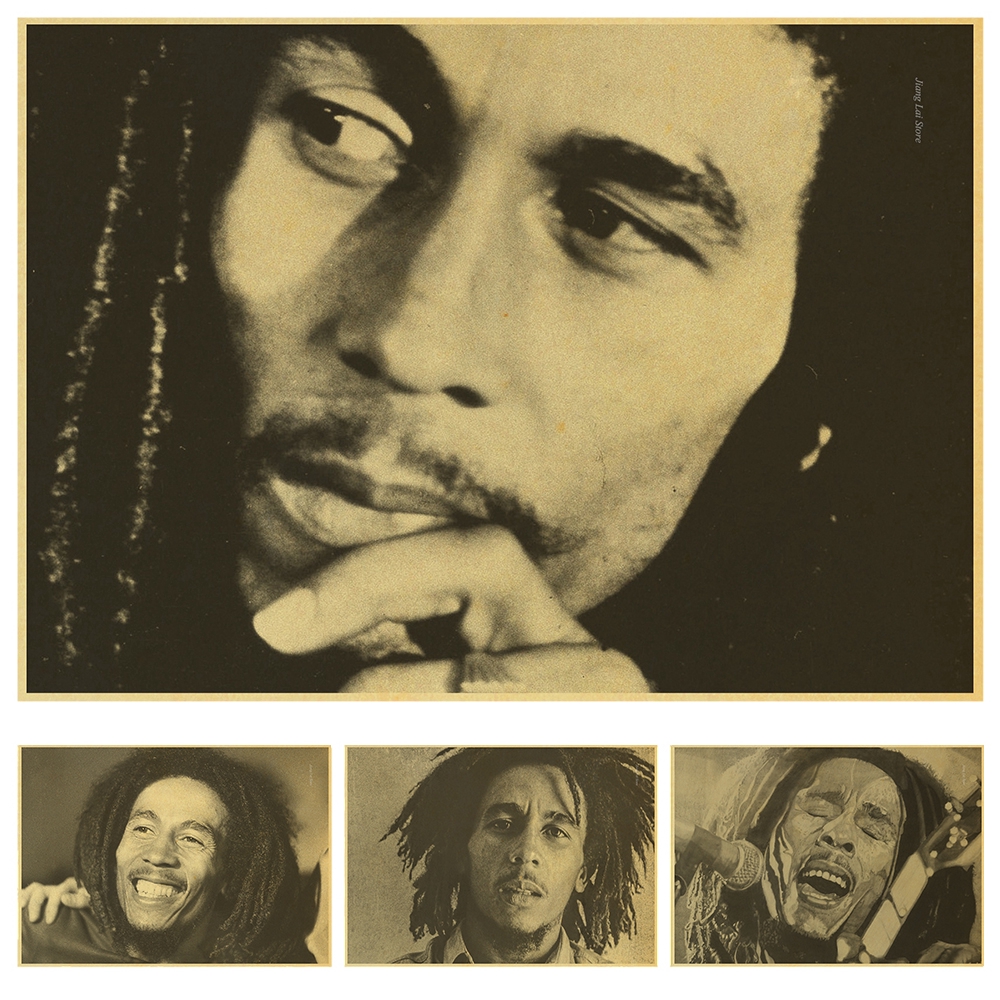 bob-marley-โปสเตอร์สไตล์วินเทจสําหรับตกแต่งบ้าน