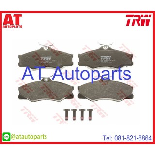 ผ้าเบรคชุดหน้า VW TRANSPORTER 70X CARAVELLE T3 /2.1L /2WD 1979-1992 GDB399 //ยี่ห้อ TRW //ราคาขายต่อชุด