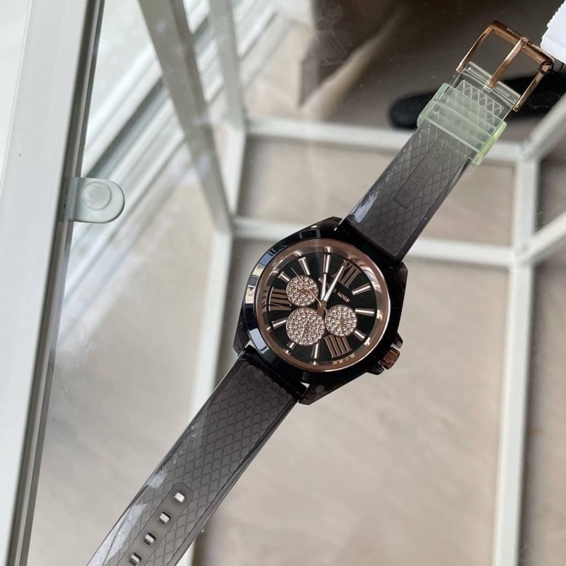 ผ่อน0-นาฬิกา-michael-kors-mk6685-wren-pave-watch-size-41-mm-สีดำ