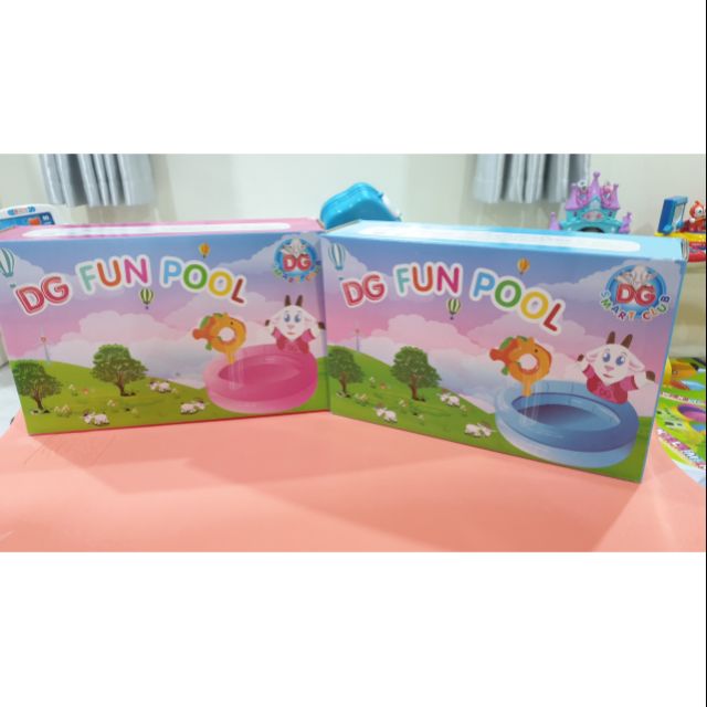 DG Fun Pool สระน้ำเป่าลมเด็ก ขนาด 90cm×30cm | Shopee Thailand