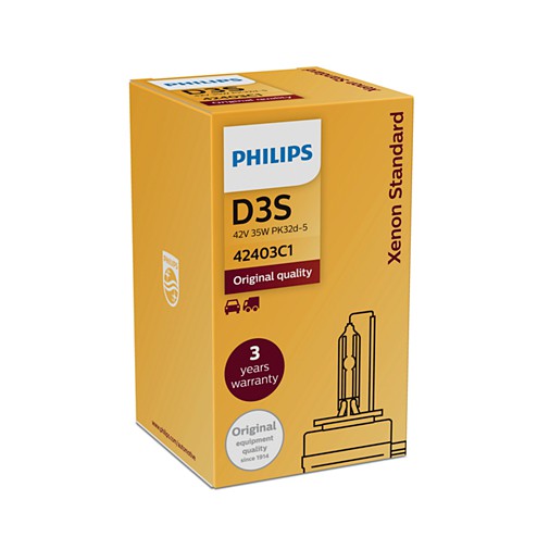 philips-หลอดไฟหน้ารถยนต์-xenon-d3s-4300k