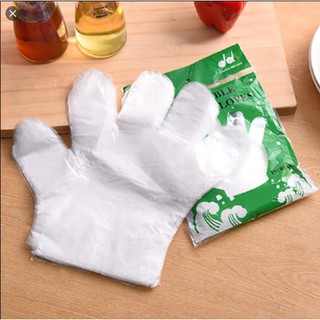 สินค้า ถุงมือพลาสติกใช้แล้วทิ้ง ถุงมือใช้แล้วทิ้ง ถุงมือทำอาหาร ถุงมือทำกับข้าว ถุงมืออเนกประสงค์ [BY065]