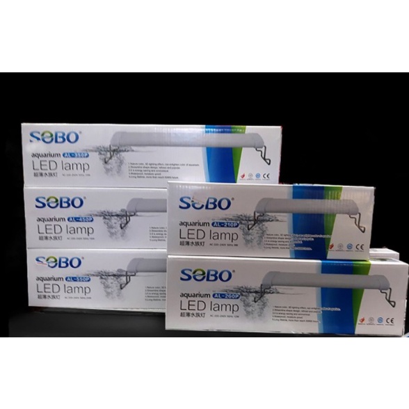 โคมไฟพาดตู้ปลา SOBO LED AL มี 5 ขนาด ขายืดได้ | Shopee Thailand