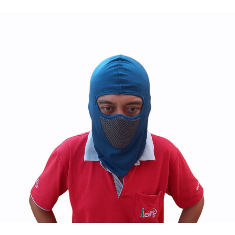 โม่งมีกรองฝุ่น-โม่งคลุมหน้ามีตัวกรองฝุ่น