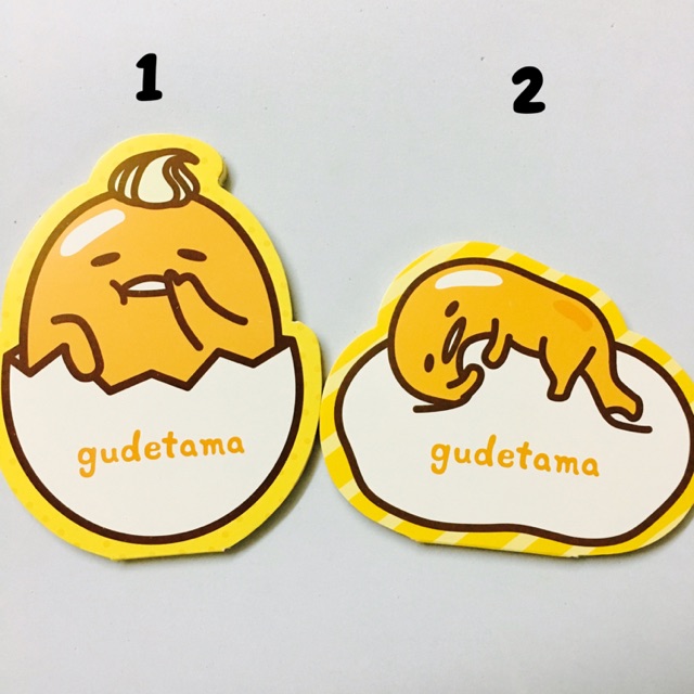 กระดาษโน๊ตไดคัท-gudetama