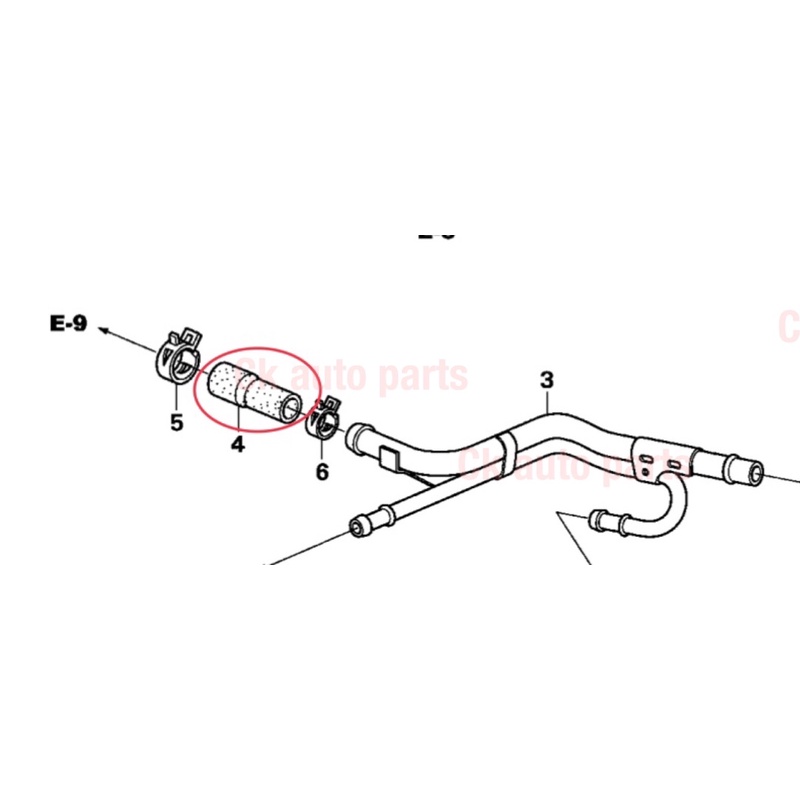 ข้อต่อท่อระบายไอน้ำมัน-ท่อหายใจ-ท่อระบายไอน้ำมัน-แท้-ฮอนด้า-ซีวิค-2006-honda-civic-fd-2006-11breahter-joint