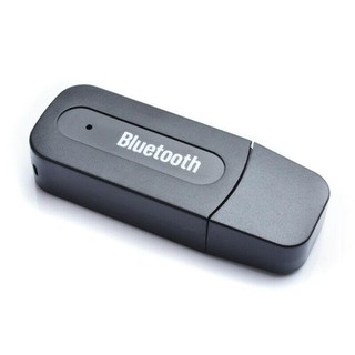 adilink (สีดำ) บลูทูธมิวสิค BT-163 USB Bluetooth Audio Music Wireless Receiver Adapter 3.5mm Stereo Audio
