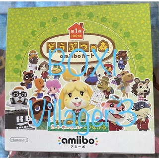 สินค้า Animal Crossing Amibo Card Doubutsu no Mori อามีโบ การ์ด Box 1 Villager 3