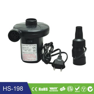 ภาพหน้าปกสินค้าElectric Air Pump เครื่องสูบลมไฟฟ้า ที่สูบลมไฟฟ้า ขนาดเล็ก พกพาง่าย พร้อมหัว 3 ขนาด (สูบลมเข้า-ออกได้) ซึ่งคุณอาจชอบราคาและรีวิวของสินค้านี้