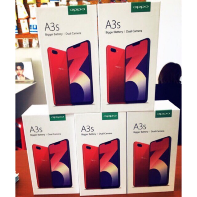 oppo-a3s-รองรับทุกเครือข่าย-แถมฟิล์มกระจก-หูฟังฟรี