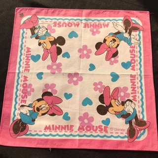 Minnie mouse ผ้าเช็ดหน้า มินนี่เม้าส์