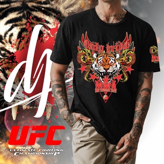 เสื้อแฟชั่นผญ - ชุดต่อสู้UFCMMAเฉพาะความภาคภูมิใจซุปเปอร์พรีเมี่ยมเสื้อยืดที่มีจําหน่ายขนาดบวก4XL5XL