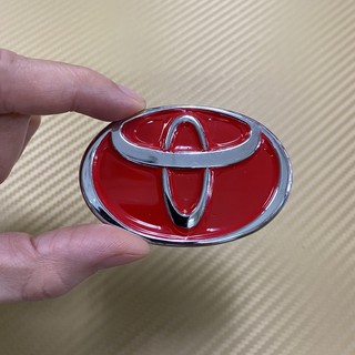 โลโก้* Toyota  ขนาด* 4.5 x 6.5 cm ราคาต่อชิ้น