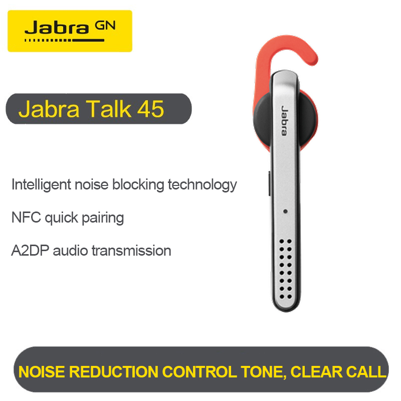 Jabra-Stealth Total Noise Blackout Bluetooth Headset In-Ear