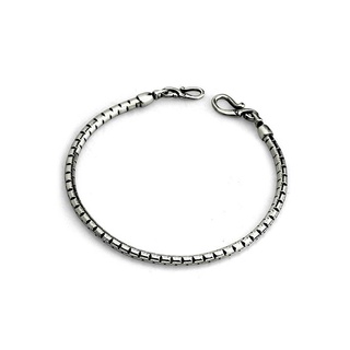 สินค้า OHM Beads สร้อยข้อมือ OHM Skinny Bracelet - Silver 925 Charm เครื่องประดับ บีด เงิน เแก้ว จี้ สร้อย กำไล OHMThailand