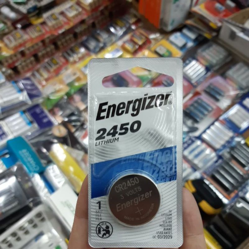 ถ่าน Energizer CR2450 Lithium 3V แพคเดี่ยว จำนวน 1ก้อน ของใหม่ ของแท้ ...