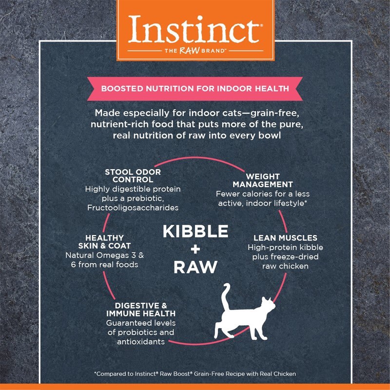 instinct-raw-boost-indoor-chicken-cats-5lb-2-2kg-อินสติงต์-รอว์บูส-อินดอร์-ชิคเค่น-สำหรับแมวเลี้ยงในบ้าน