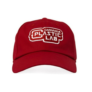 CARNIVAL CNVXPTLA002RED PLASTIC LAB CAP RED