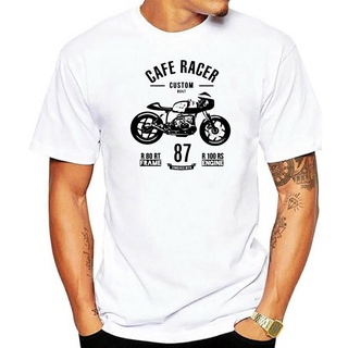 เสื้อผ้าผชเสื้อยืด พิมพ์ลายรถจักรยานยนต์ Motif Biker R80100 2xl 3xl 4xl 5xl สําหรับผู้ชายS-5XL