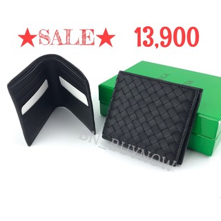 ✨NEW✨ Bottega Veneta 8 cards wallet สีดำ Nero กล่องเขียว ล็อตใหม่ 2020