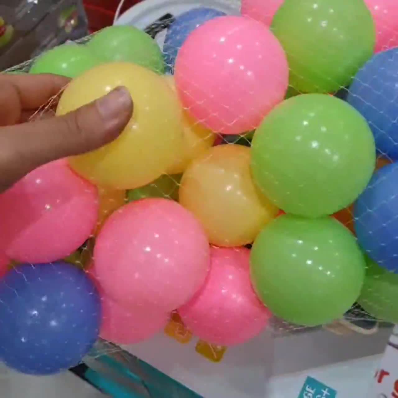 250toys-ลูกบอลปลอดสารพิษ-ลูกบอลพลาสติก-50-ลูก-100-ลูก-non-toxic-plastic-ball-บอลปลอดสารพิษ-ผ่านมาตรฐาน-มอก