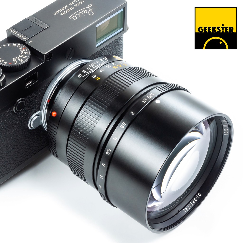 ภาพสินค้าTTArtisan 90mm f1.25 ใหม่ล่าสุด ( เลนส์ 90 mm f 1.25 Fullframe Leica M Mount / ไลก้า ฟูลเฟรม จากร้าน geekster บน Shopee ภาพที่ 4
