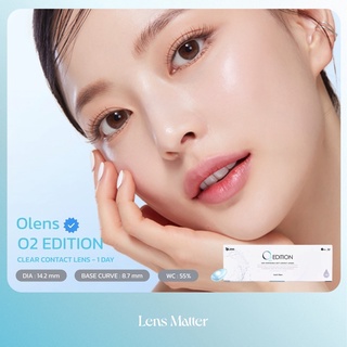 ภาพหน้าปกสินค้า(แบ่งขาย) O2 EDITION, เลนส์ใสรายวันจาก Olens, Lens Matter คอนแทคเลนส์เกาหลี ซึ่งคุณอาจชอบสินค้านี้