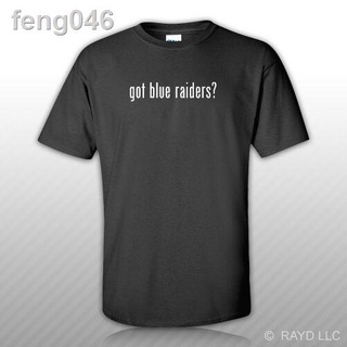 ∈▨Got Blue Raiders Tee Gildan ฟรีสติกเกอร์ผ้าฝ้ายแขนสั้นผู้ชายเสื้อลำลองหลวมแฟชั่นพิมพ์ผู้ชายรอบคอ