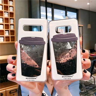 เคสโทรศัพท์มือถือ แบบใส กลิตเตอร์ สําหรับ samsung s 10 note 9 a 6 plus a 7 2018 j 510 a 8 a 5 2017