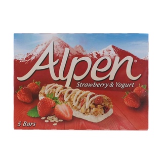 ภาพหน้าปกสินค้าอัลเพน ซีเรียลบาร์รสสตอเบอรี่และโยเกิร์ต Alpen Strawberry & Yugurt Cereal Bars 145g. ที่เกี่ยวข้อง