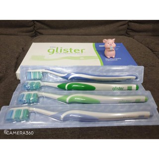 แปรงสีฟัน glister amwayมี 4 ด้าม