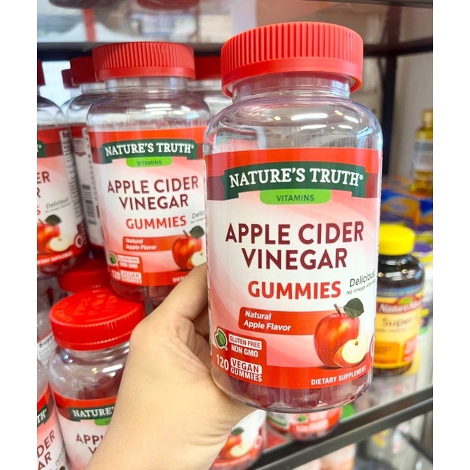 nature-s-truth-apple-cider-vinegar-gummies-120เม็ด