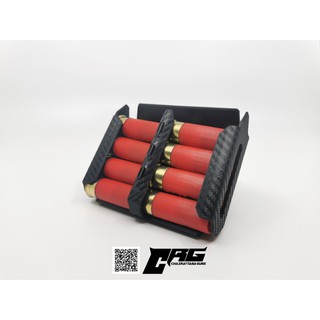 Ez8 Gen 2 ตลับลูกซอง Shotshell Carrier Tek Lok IDPA IPSC สีดำ Carbon Black