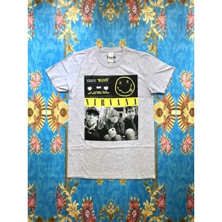 ผ้าฝ้าย 100%🎸NIRVANA  เสื้อวง Nirvana สินค้านำเข้า ลิขสิทธิ์แท้S-3XL