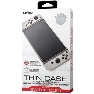 สินค้า [+..••] NSW THIN CASE FOR NINTENDO SWITCH OLED (CLEAR) (เกมส์ Nintendo Switch™🎮)